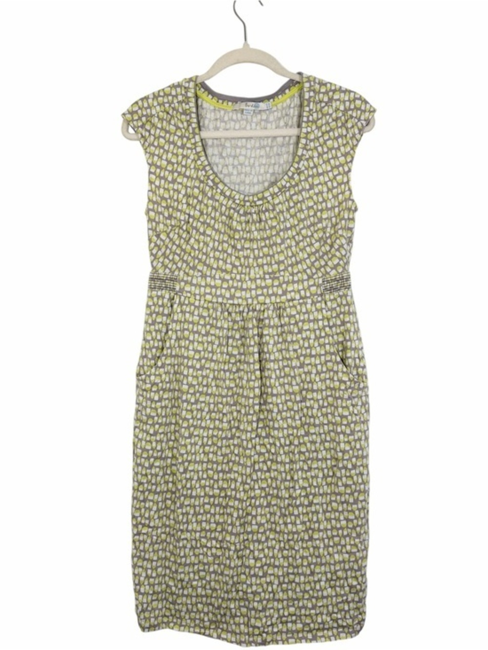 Boden Printed Modal Cotton Pocket Dress Size 
8L